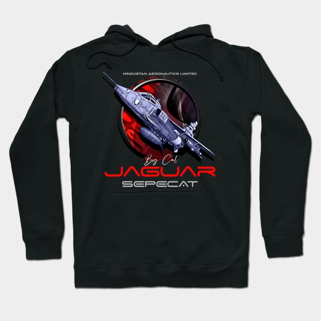 Sepecat Jaguar English French fighterjet Hoodie by aeroloversclothing